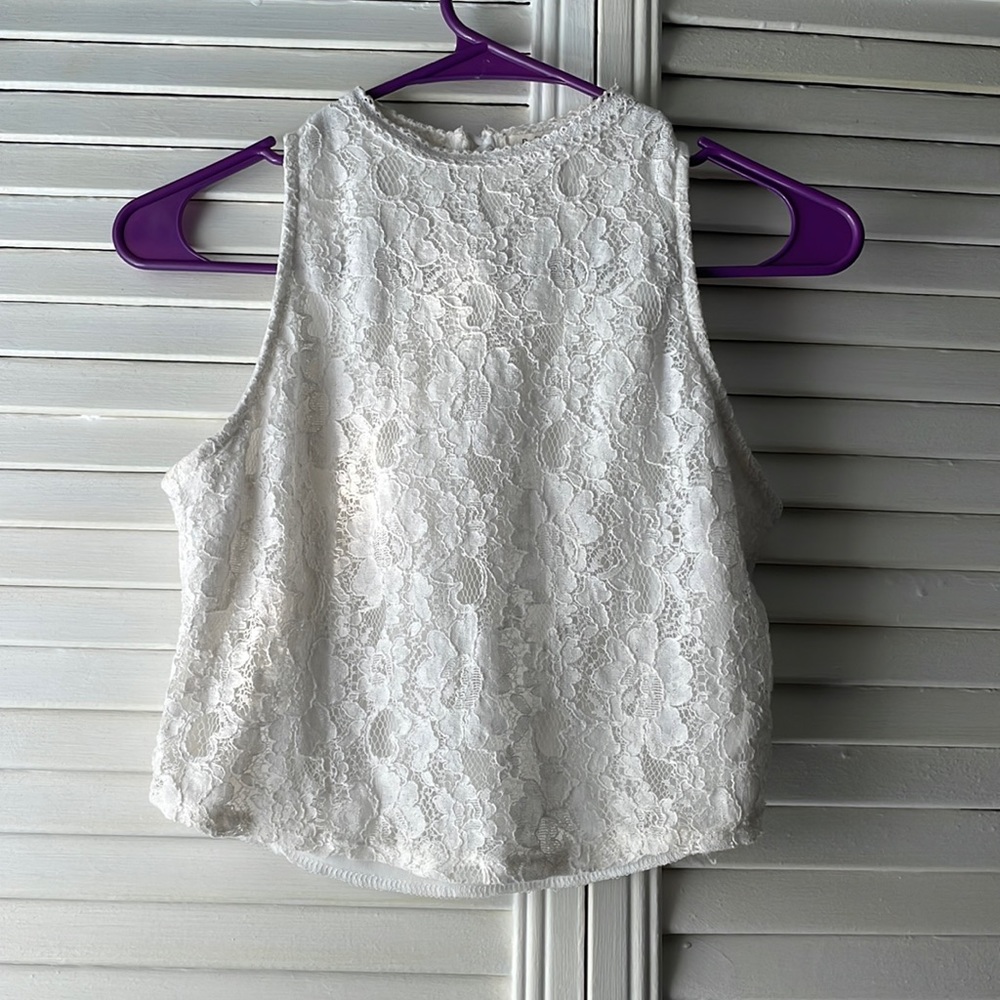 Lace Crop Top